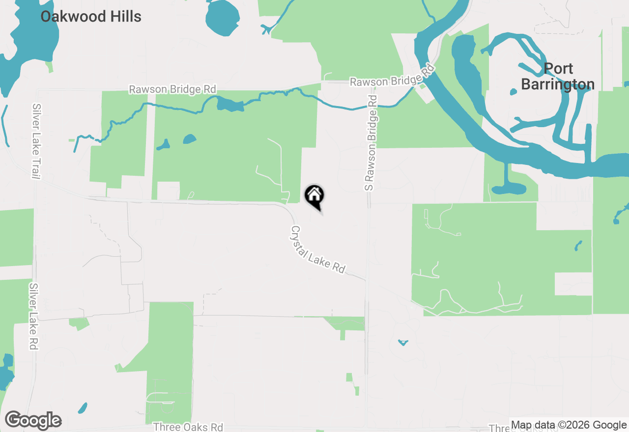 Map of 4 Kenilworth Court, Cary, IL 60013