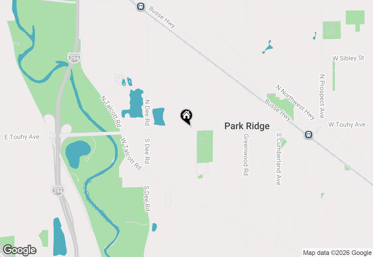 Map of 4 N Home Avenue #1W, Park Ridge, IL 60068