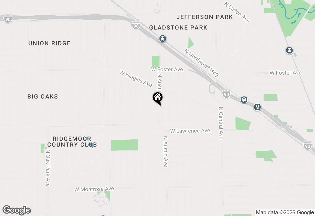 Map of 4908 N Austin Avenue, Chicago, IL 60630