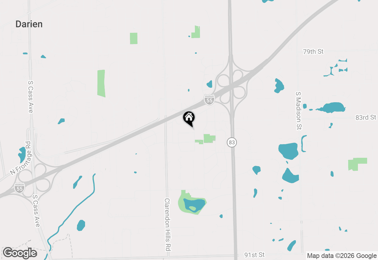 Map of 16W658 Therese Court, Hinsdale, IL 60521