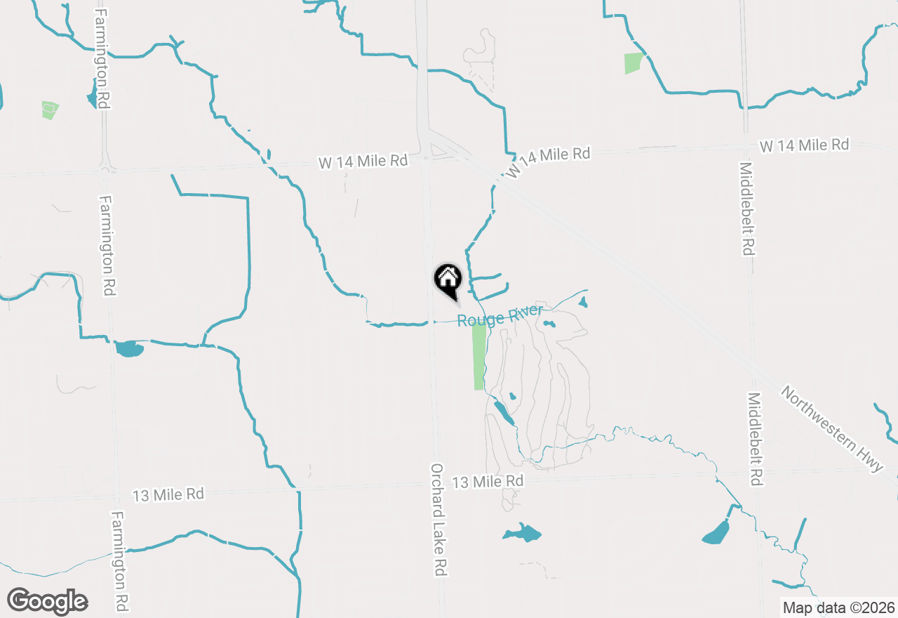 Map of 30414 Orchard Lake Road #13, Farmington Hills, MI 48334