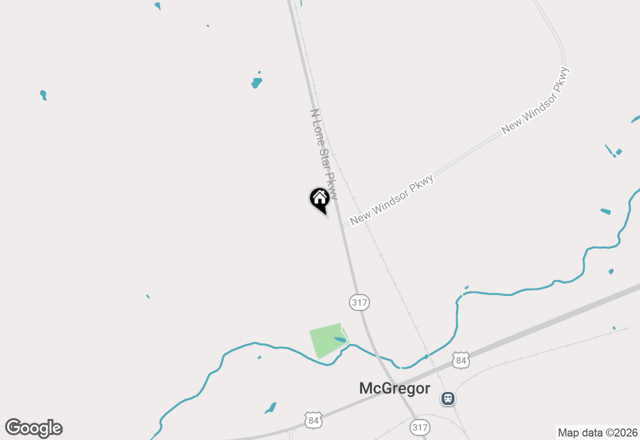 Map of TBD N Lone Star Parkway, Mcgregor, TX 76657