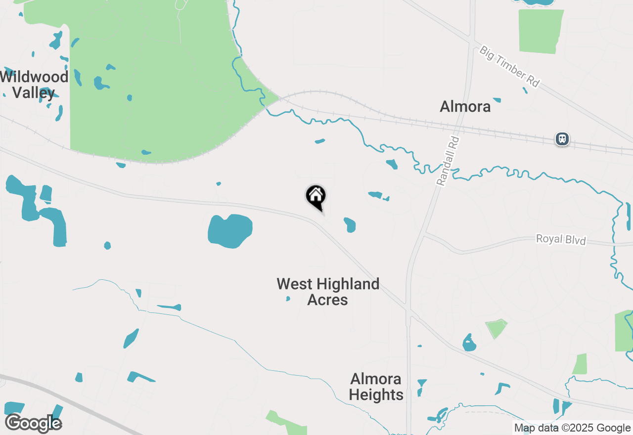 Map of 908 Glenmore Lane, Elgin, IL 60124