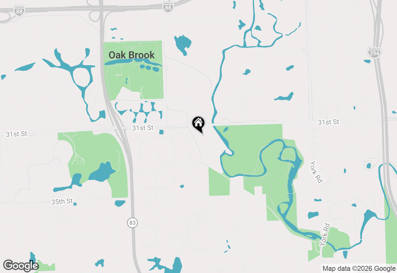 Map of 20 Natoma Drive, Oak Brook, IL 60523