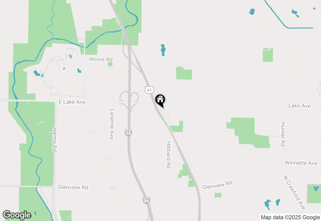 Map of 822 Skokie Boulevard #F, Wilmette, IL 60091