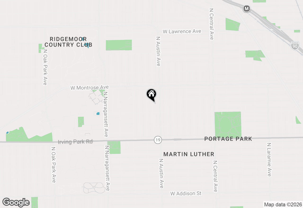 Map of 4240 N Mcvicker Avenue, Chicago, IL 60634
