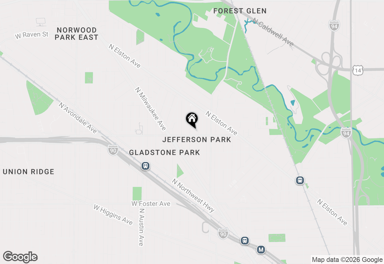 Map of 5608 N Major Avenue, Chicago, IL 60646