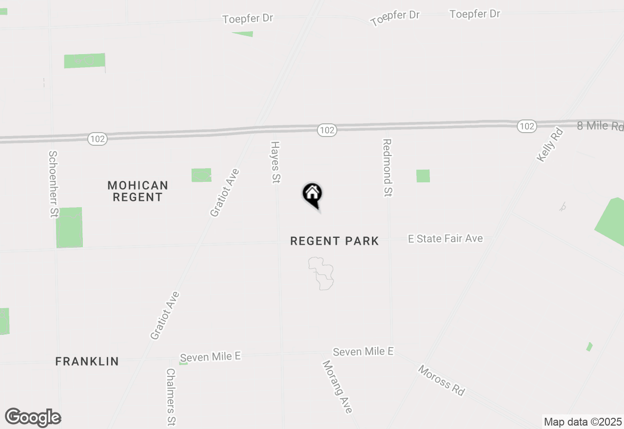 Map of 15486 Fairmount Drive, Detroit, MI 48205