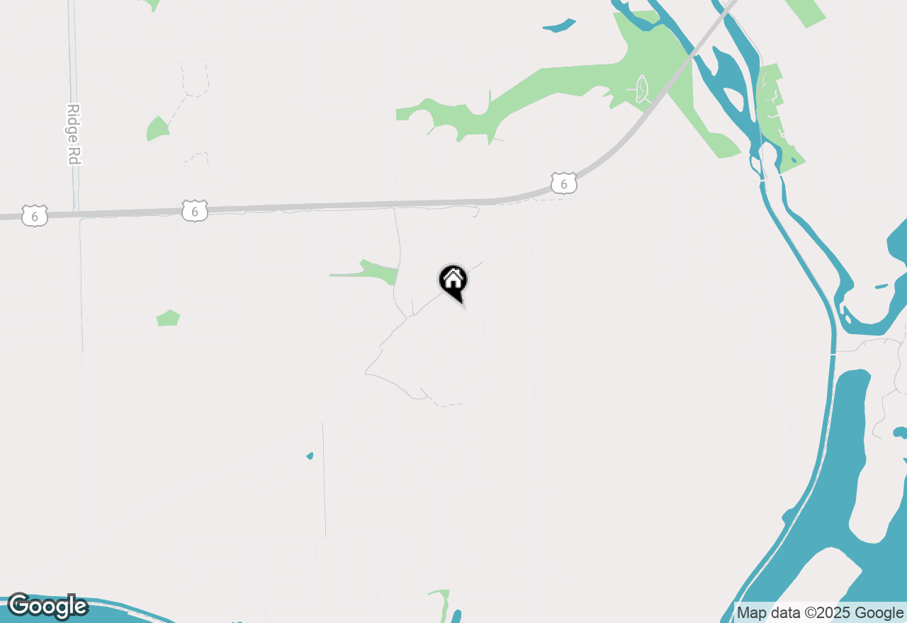 Map of 25719 S Cobblestone Lane, Channahon, IL 60410