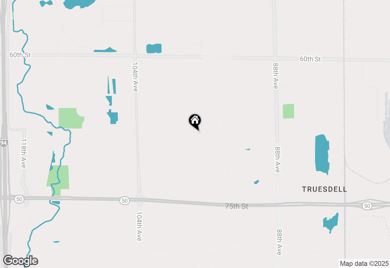 Map of 9630 67th St, Kenosha, WI 53142