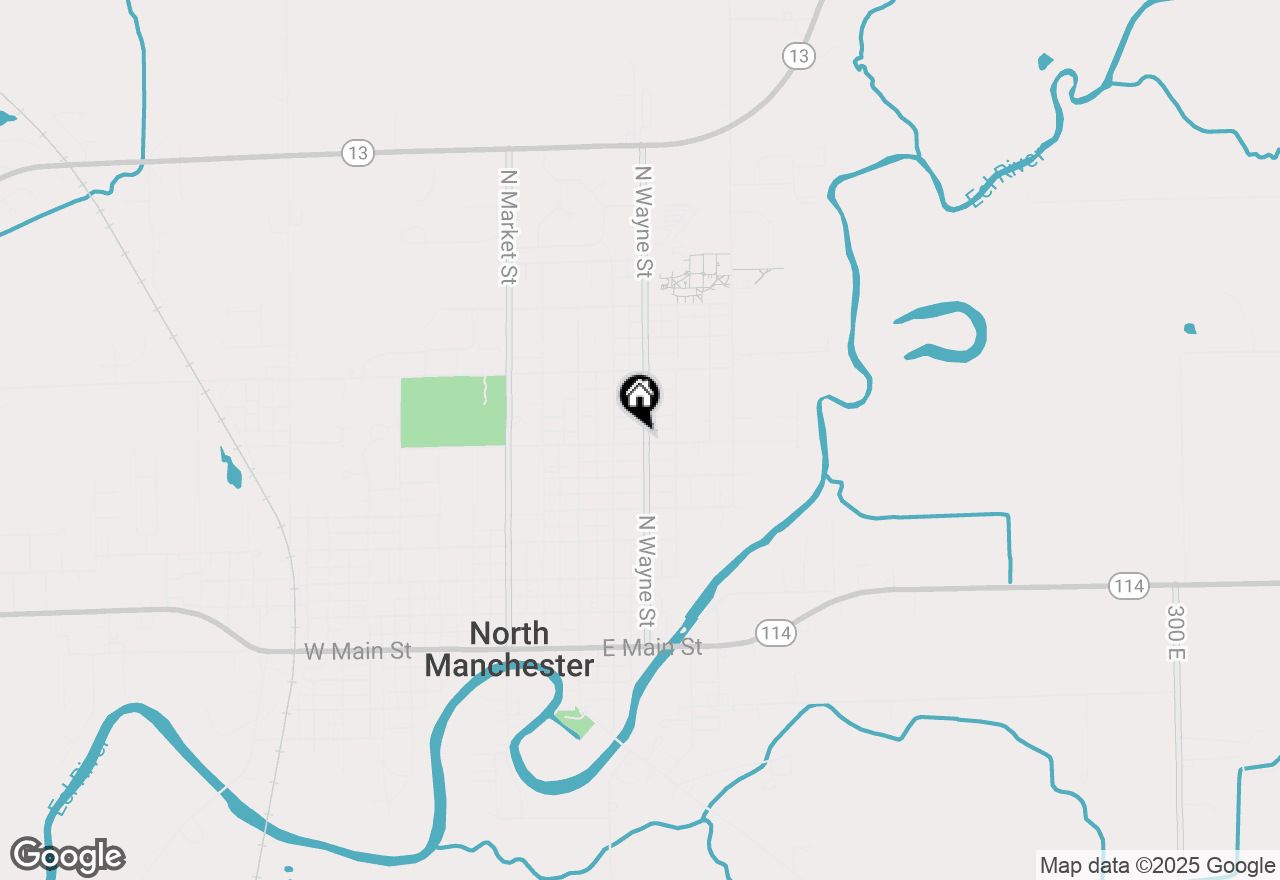 Map of 408 E 7th Street, North Manchester, IN 46962