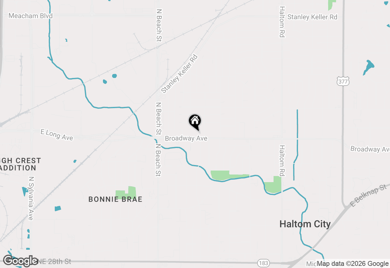 Map of 4209 Broadway Avenue, Haltom City, TX 76117