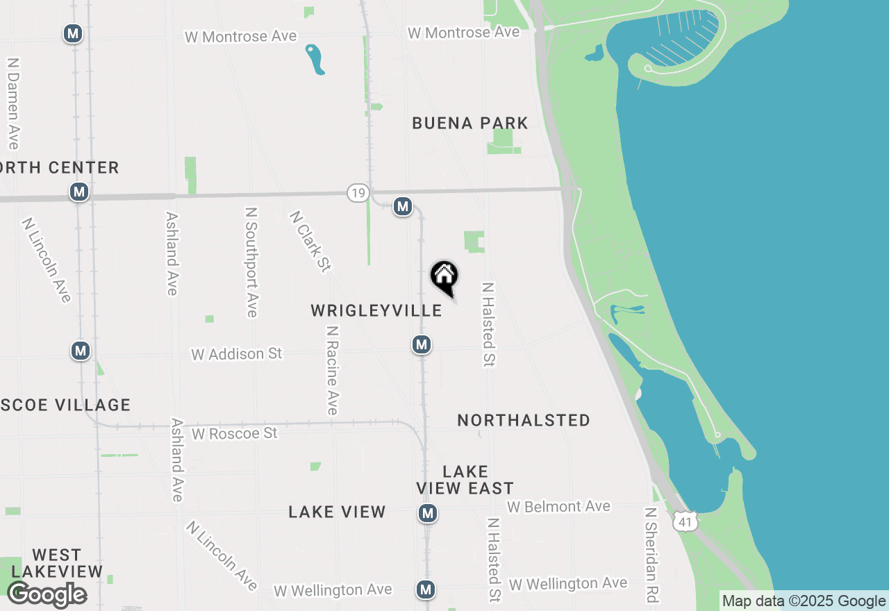 Map of 3702 N Fremont Street #3, Chicago, IL 60613