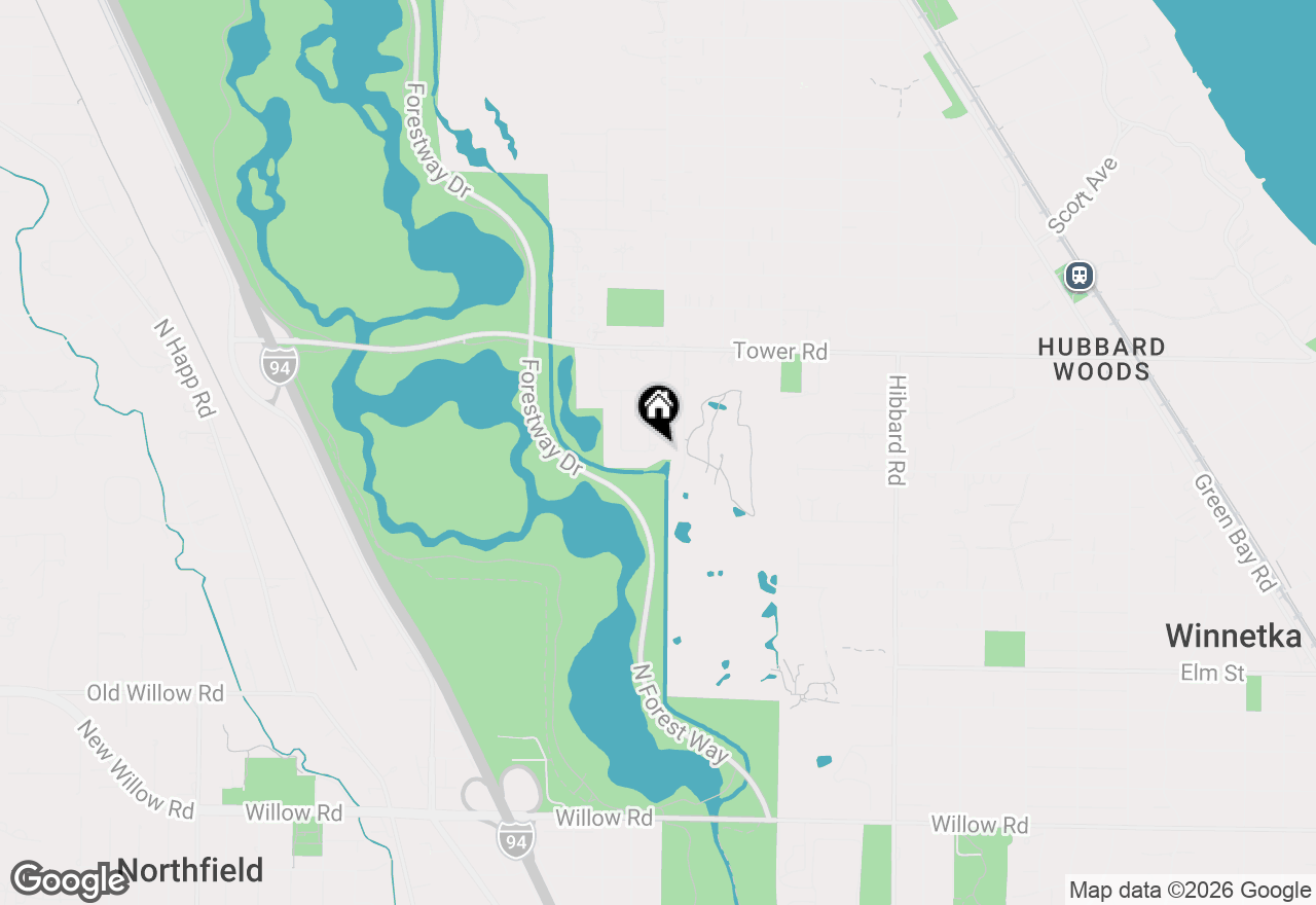 Map of 775 Sumac Lane, Winnetka, IL 60093