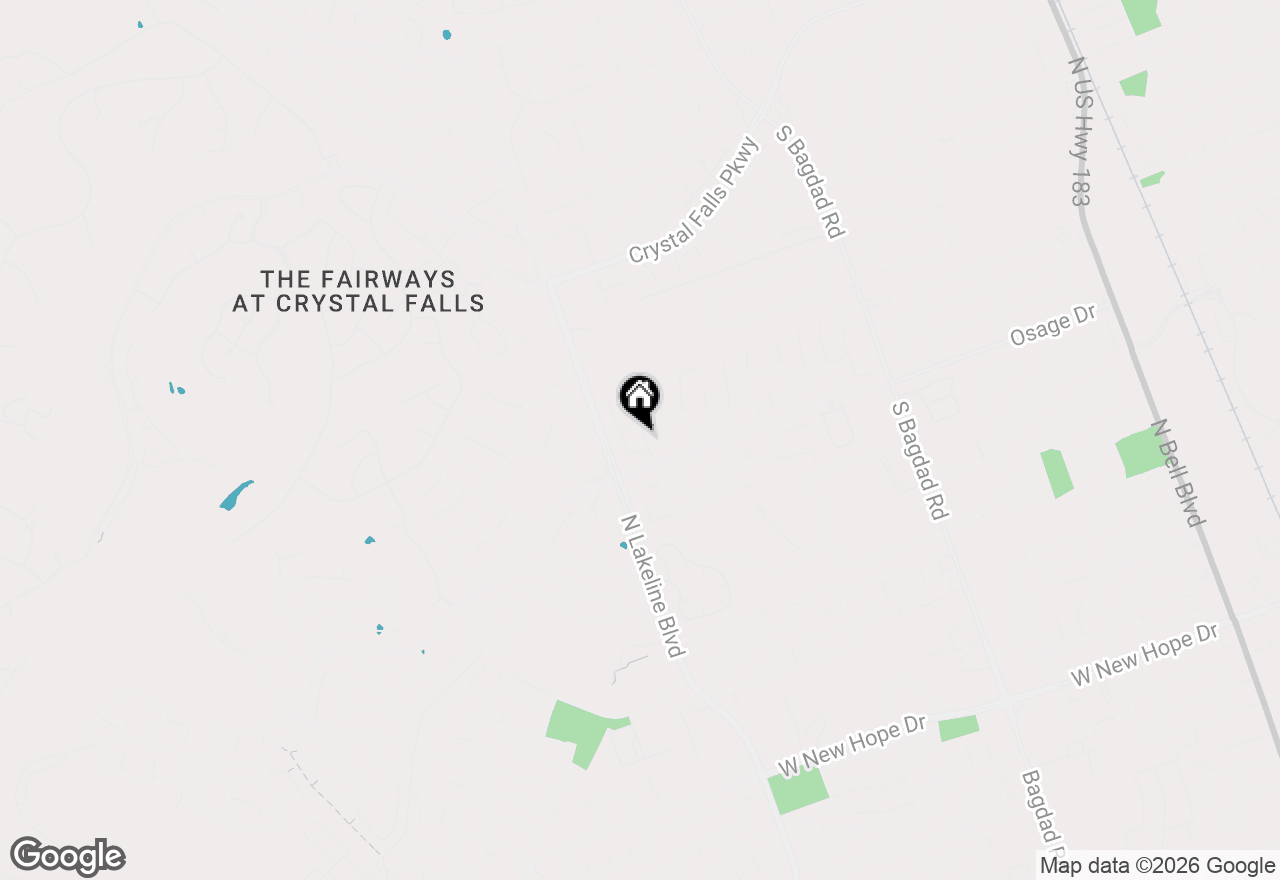 Map of 2507 Silver Spur Ln, Leander, TX 78641