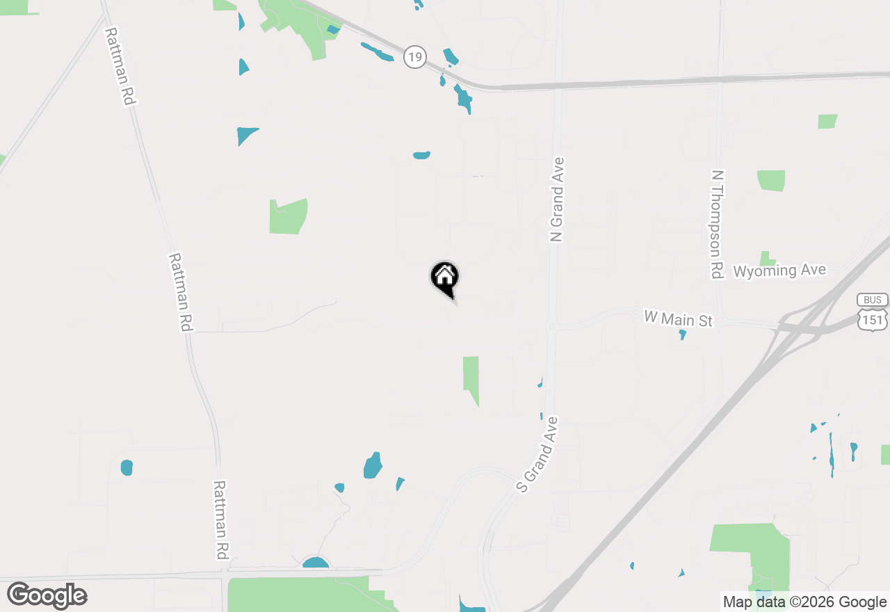 Map of 129 N Legacy Way, Sun Prairie, WI 53590