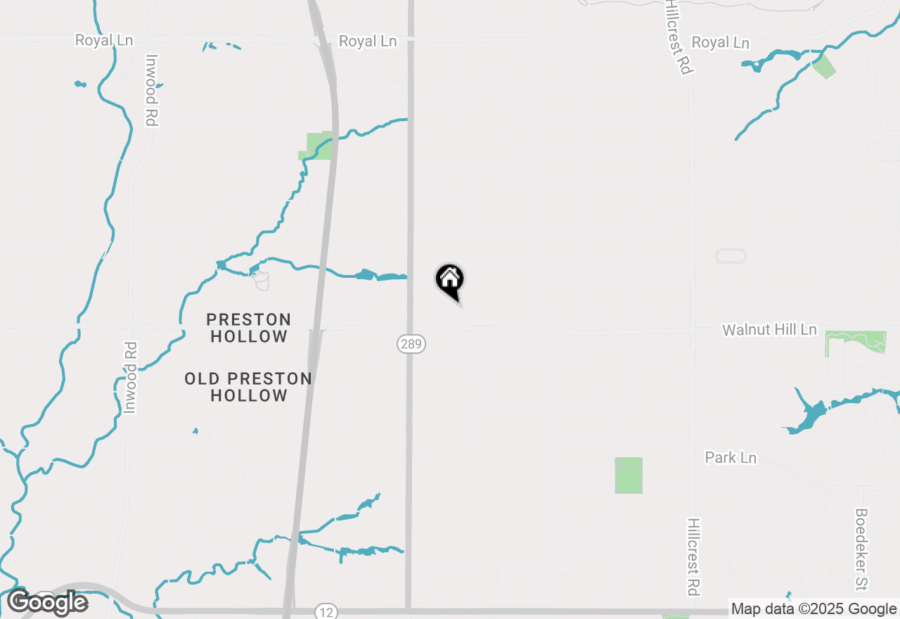 Map of 6043 Walnut Hill Circle, Dallas, TX 75230