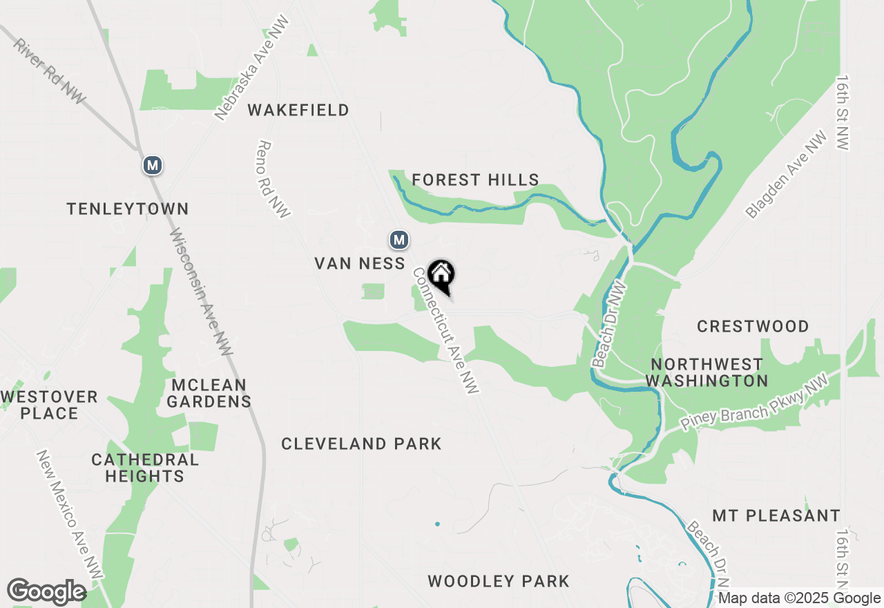 Map of 4007 Connecticut Avenue Nw #304, Washington, DC 20008