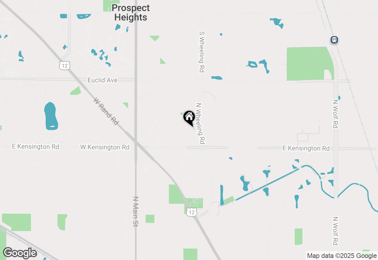 Map of 919 N Boxwood Drive #201, Mount Prospect, IL 60056