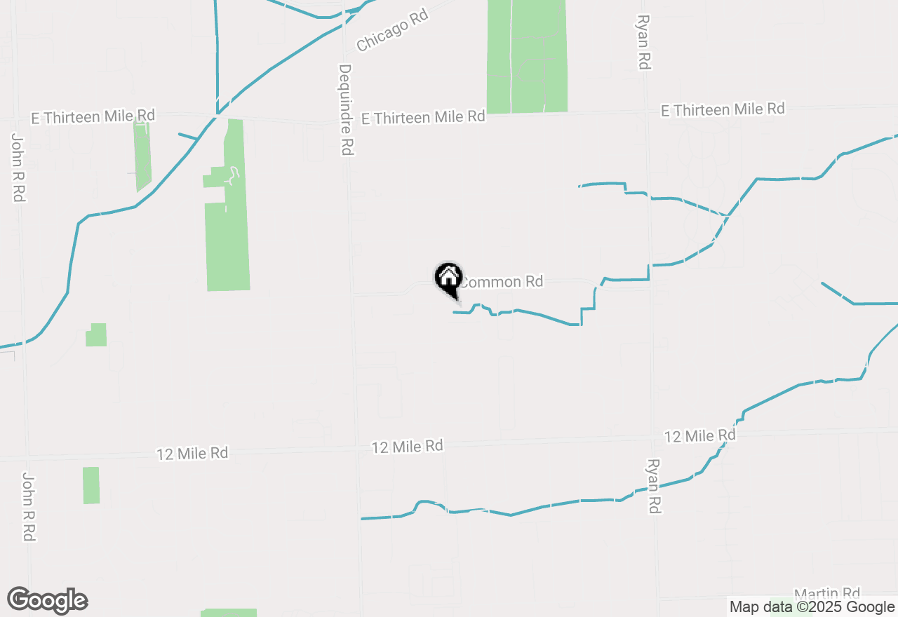 Map of 2362 Walter Avenue, Warren, MI 48092