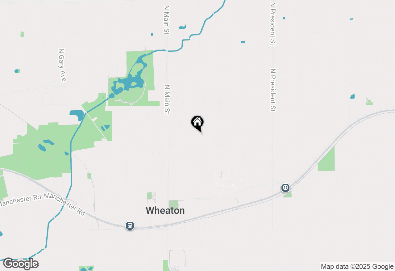 Map of 908 Lexington Street, Wheaton, IL 60187