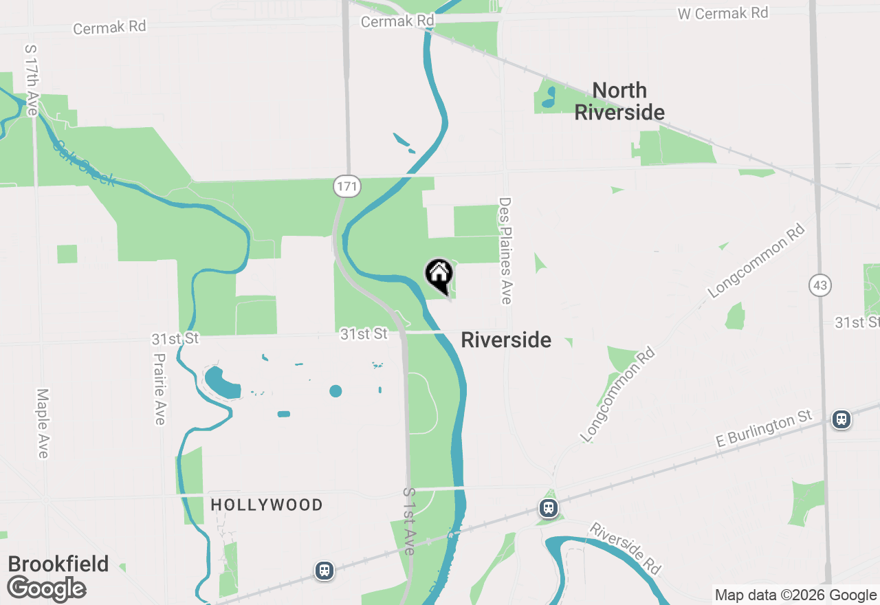 Map of 8223 W 30th Street, North Riverside, IL 60546