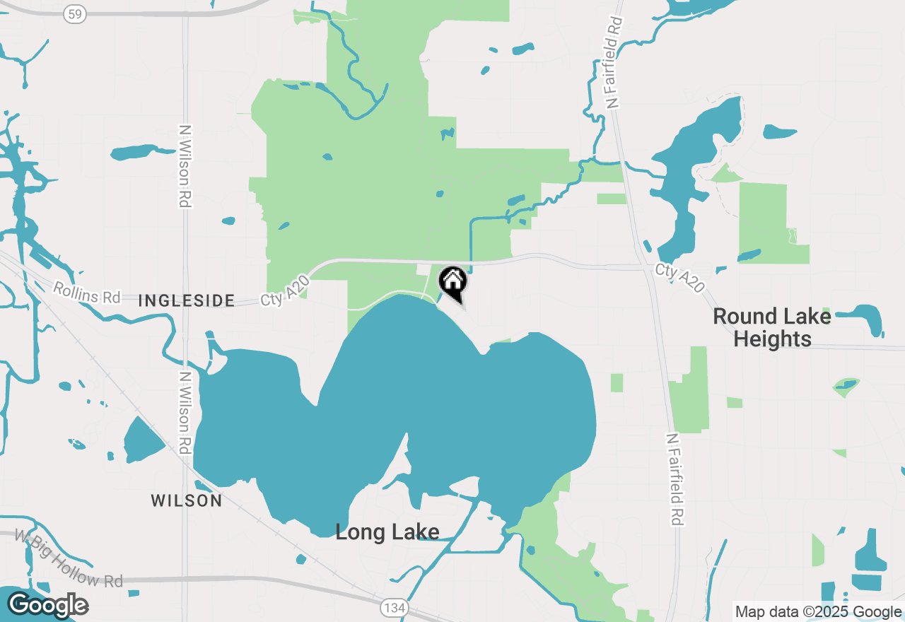 Map of 25184 W Lake Shore Drive, Ingleside, IL 60041