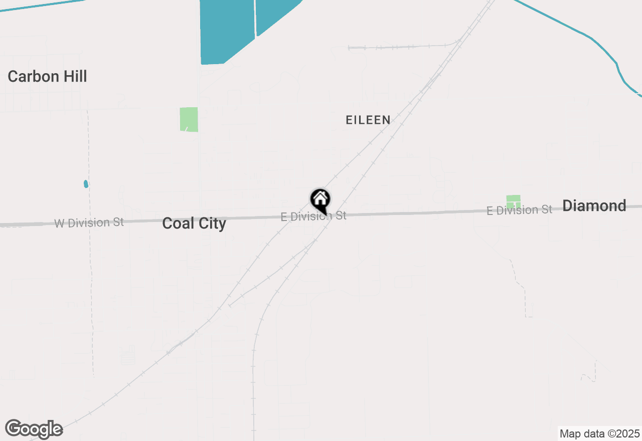 Map of 727 E Division Street, Coal City, IL 60416