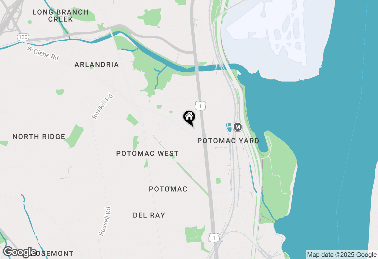Map of 3107 Montrose Avenue, Alexandria, VA 22305