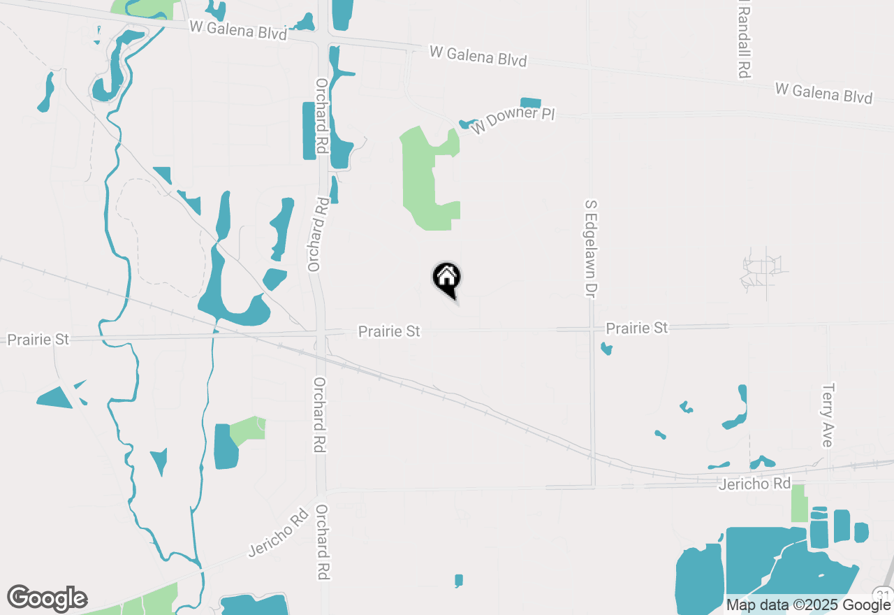Map of 390 Cottrell Lane, Aurora, IL 60506