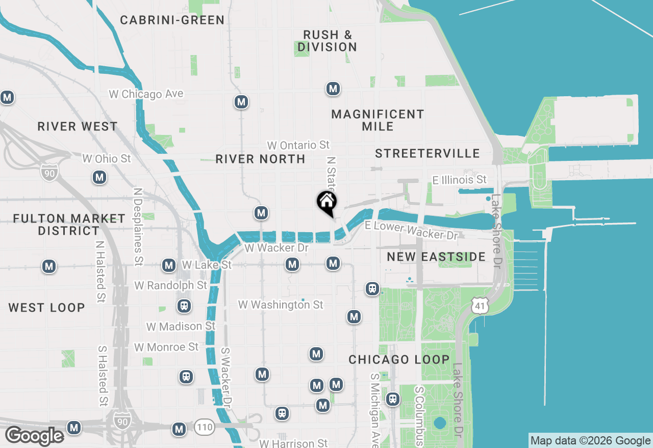 Map of 300 N State Street #4026, Chicago, IL 60654
