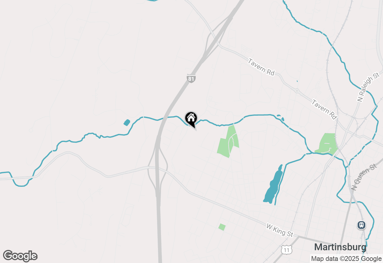 Map of 123 Old Mill Road, Martinsburg, WV 25401