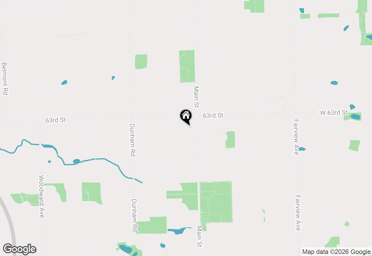 Map of 1031 Adelia Street, Downers Grove, IL 60516