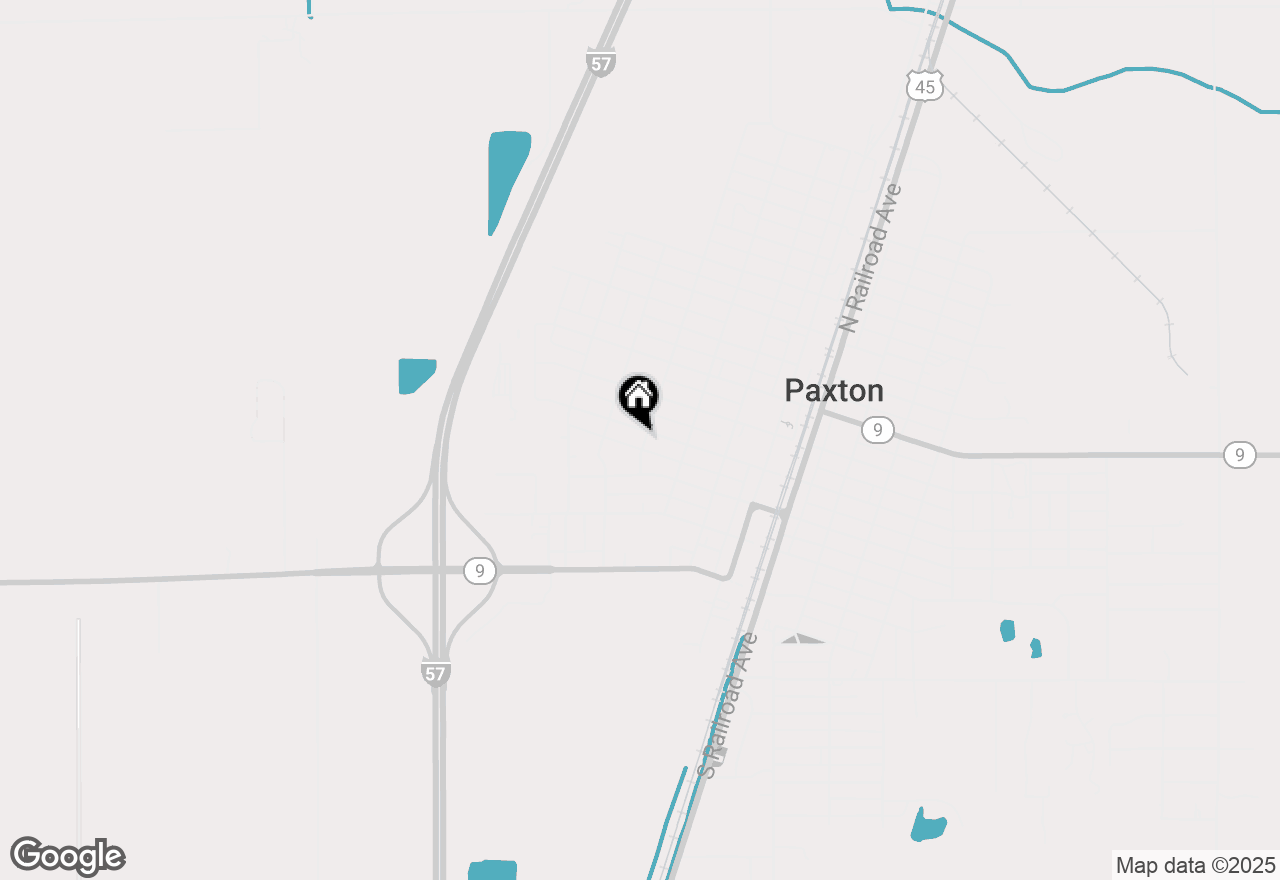 Map of 404 W Orleans Street, Paxton, IL 60957