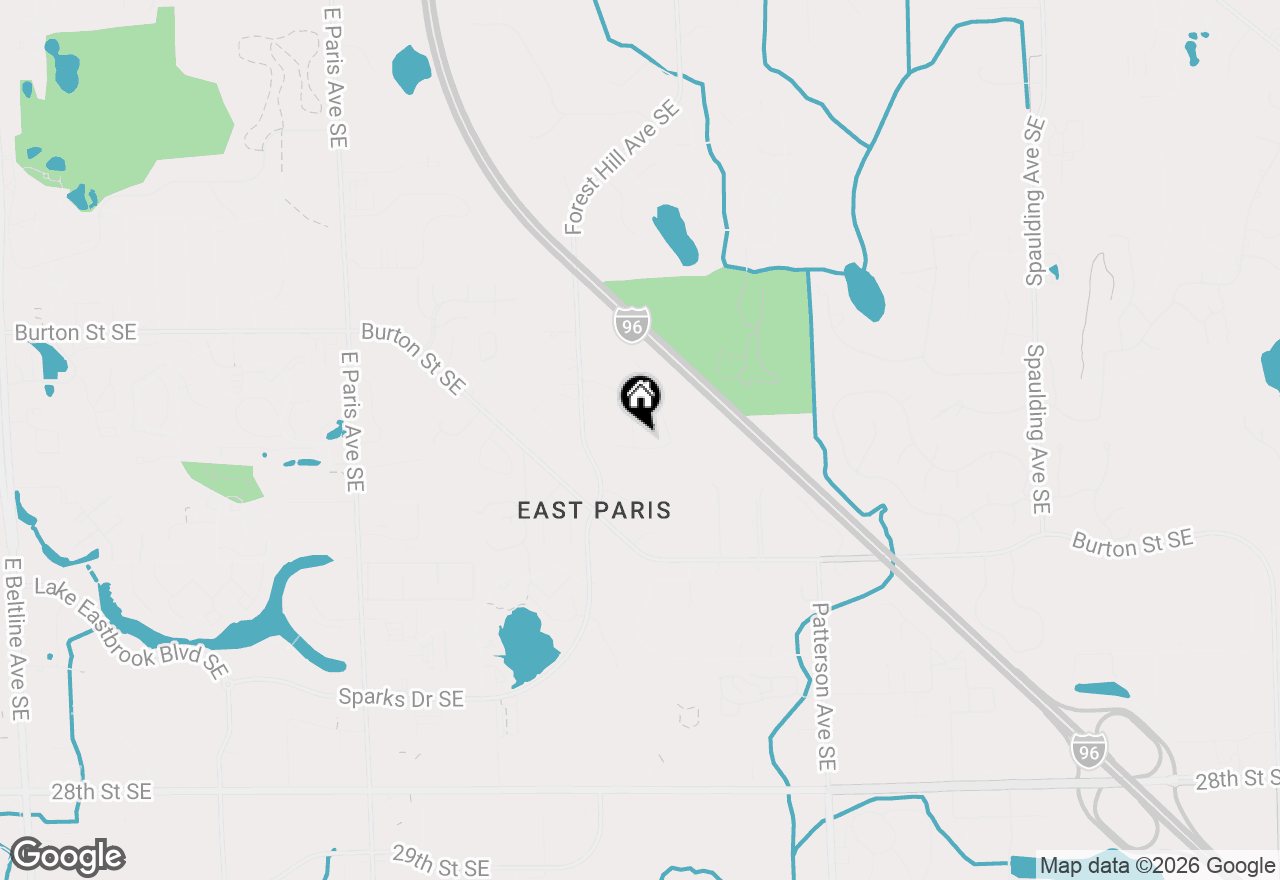 Map of 4503 Shiloh Pines Pines Se, Grand Rapids, MI 49546