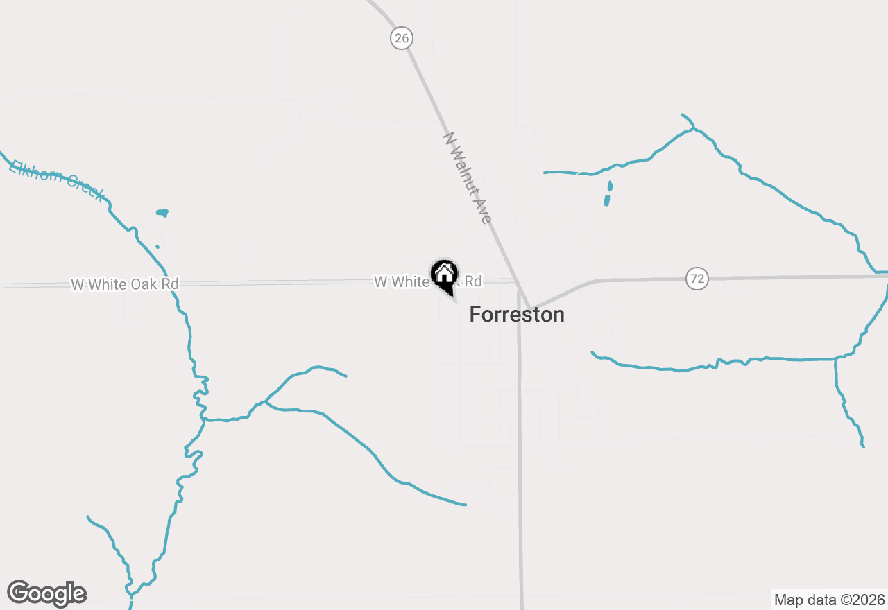 Map of 406 W Balsam Street, Forreston, IL 61030