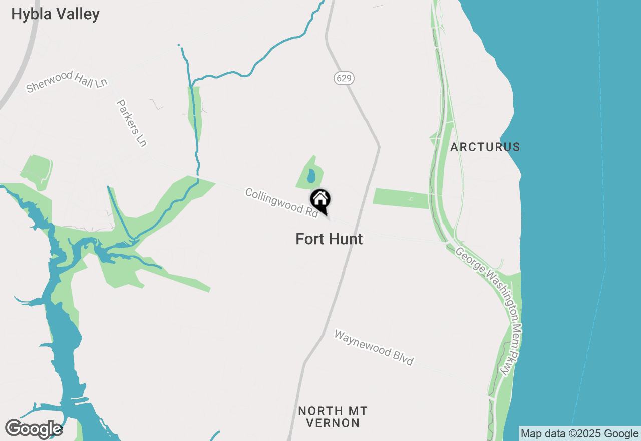 Map of 8264 Colling Manor Court, Alexandria, VA 22308