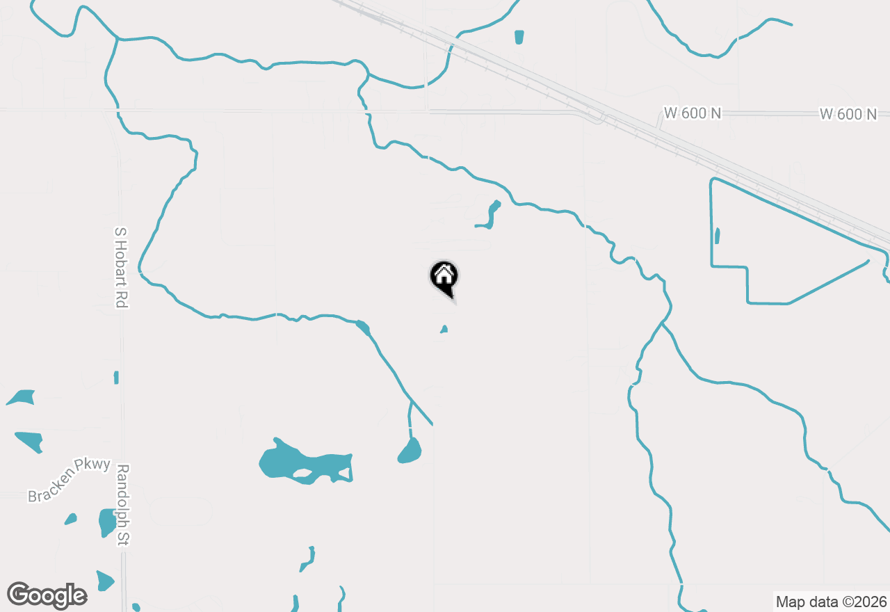 Map of 541 N County Line Road, Hobart, IN 46342