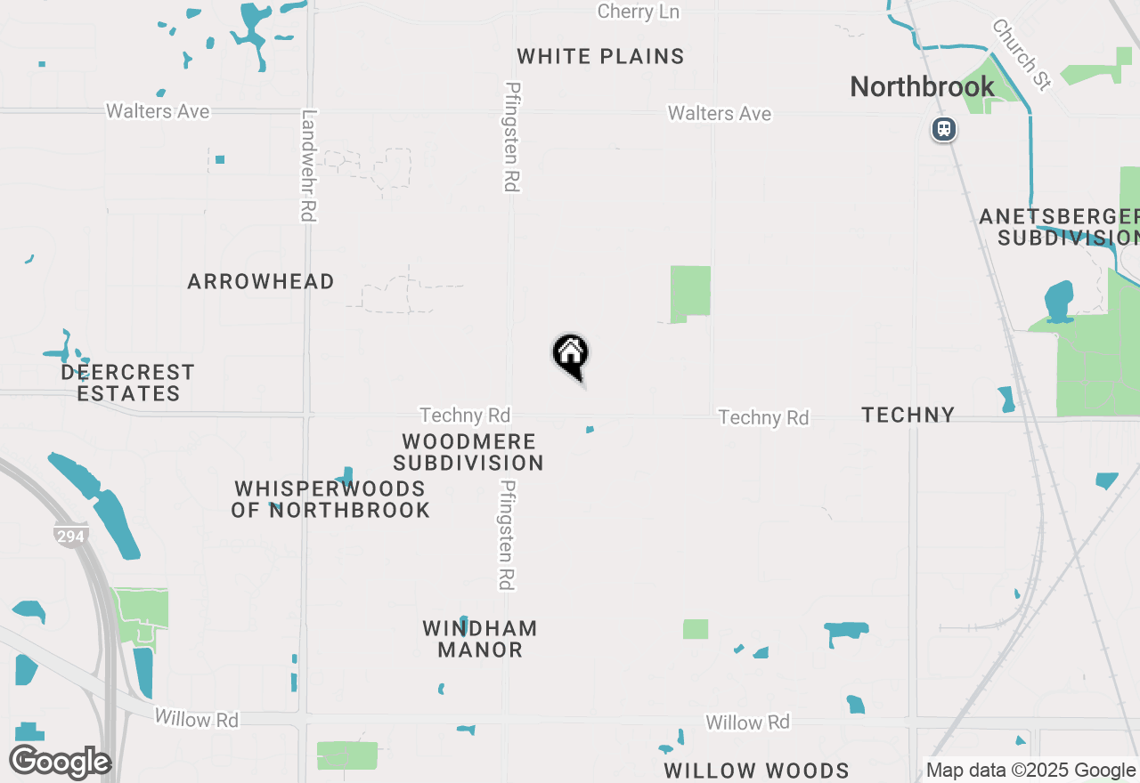 Map of 2640 Mulberry Lane, Northbrook, IL 60062