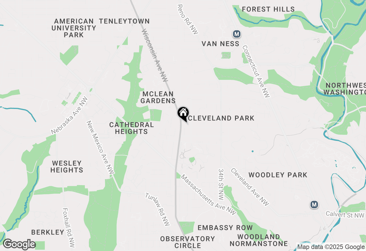 Map of 3315 Wisconsin Avenue Nw #406, Washington, DC 20016