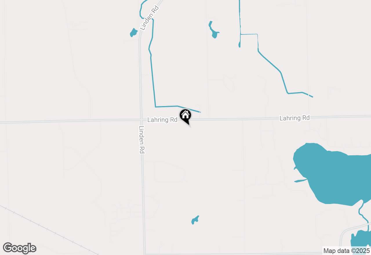 Map of 5235 Lahring Road, Linden, MI 48451