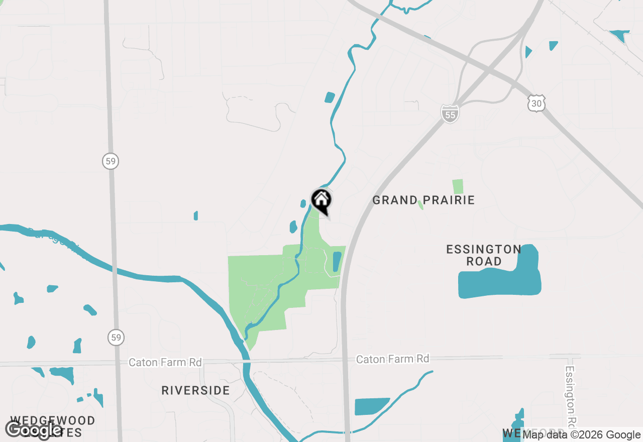 Map of 17004 Arbor Creek Drive, Plainfield, IL 60586