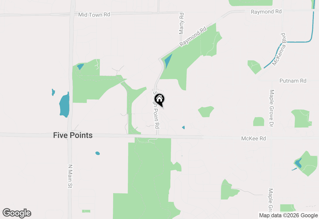 Map of 3001 Stratton Way #105, Madison, WI 53719