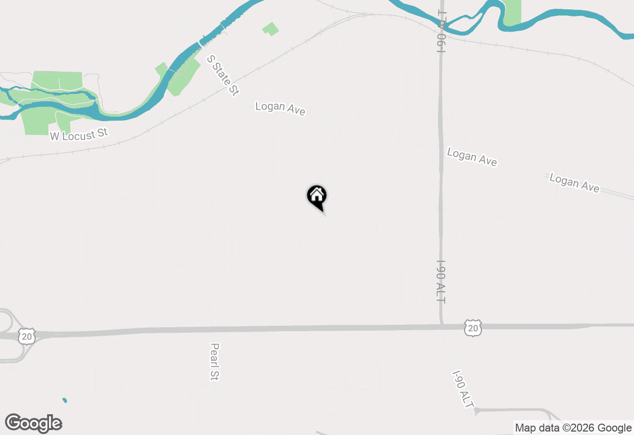 Map of 1226 Warren Avenue, Belvidere, IL 61008