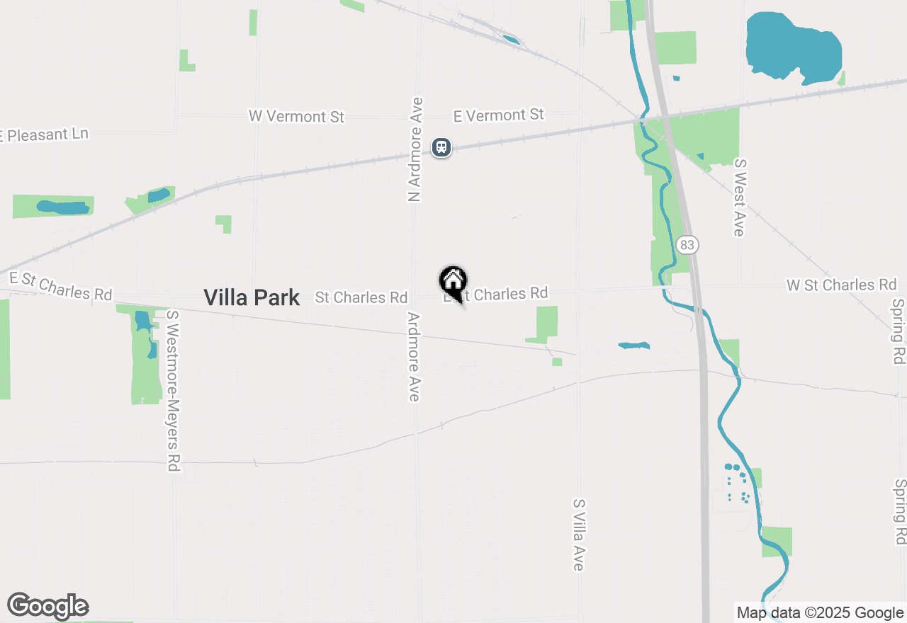 Map of 20 S Illinois Avenue, Villa Park, IL 60181