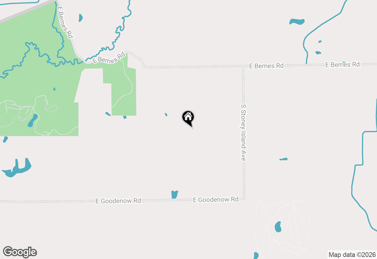 Map of 27057 S Woodlawn Avenue, Crete, IL 60417