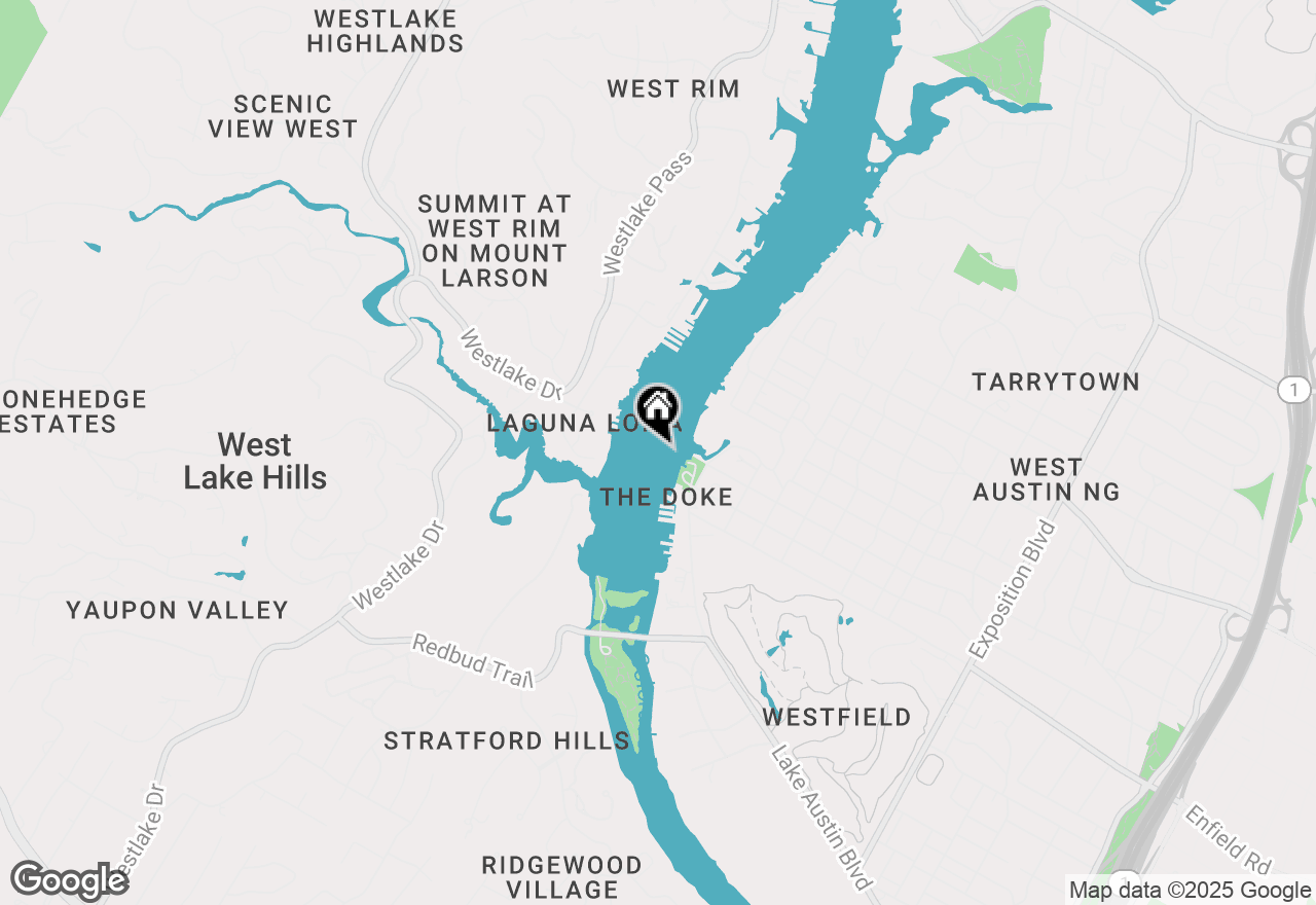 Map of 3718 Bridle Path, Austin, TX 78703