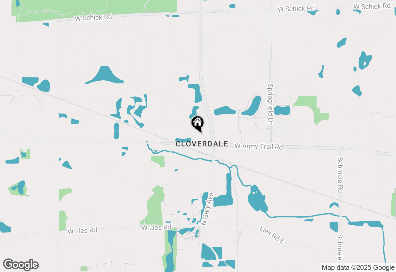 Map of 288 Old Gary Avenue, Bloomingdale, IL 60108