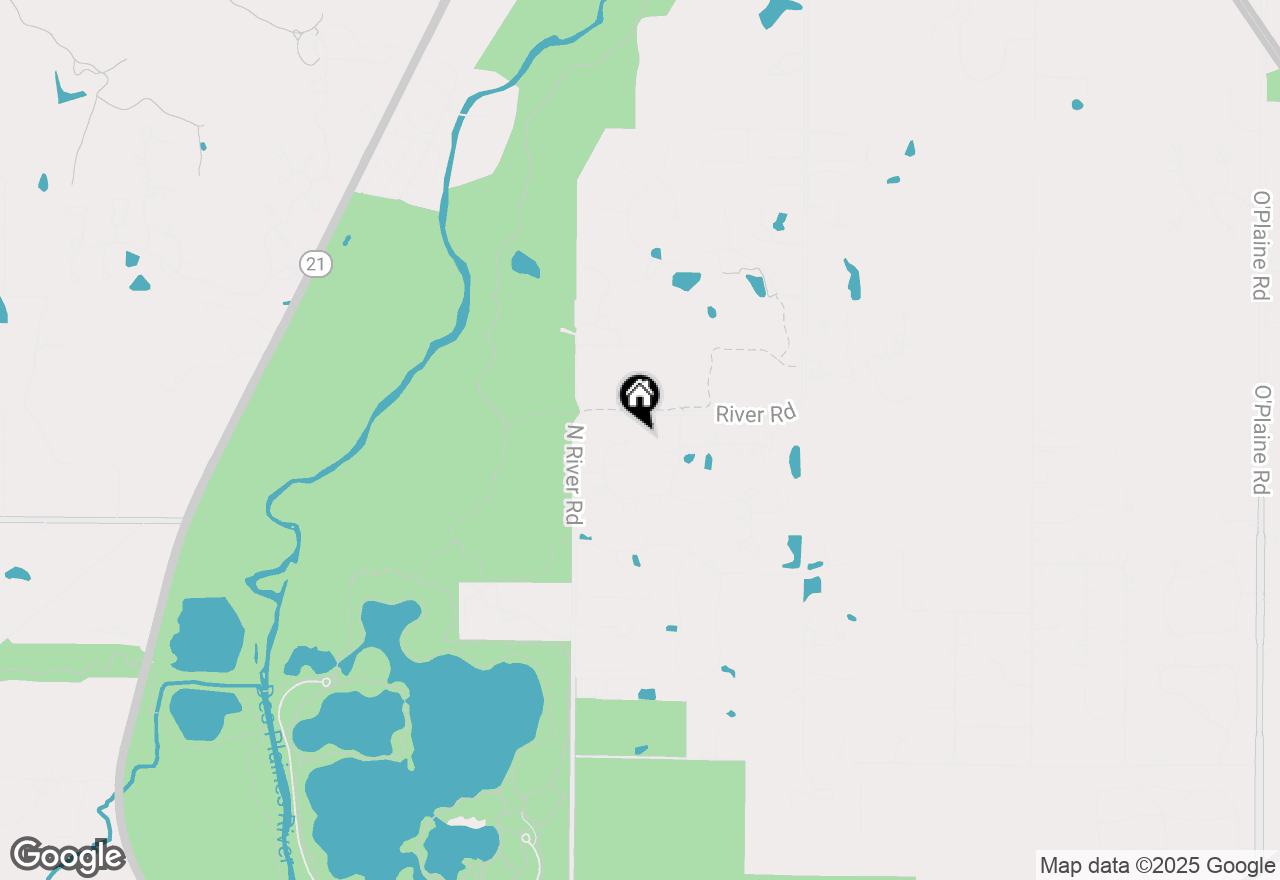 Map of 2021 Tremont Court, Libertyville, IL 60048
