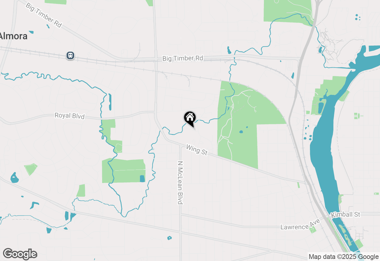 Map of 13 Cypress Square, Elgin, IL 60123